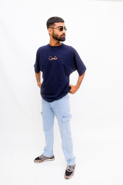 Navy Blue Baggy Shirt