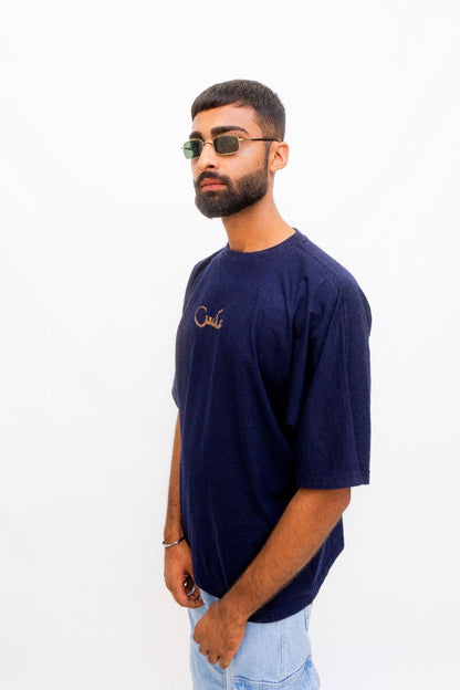 Navy Blue Baggy Shirt