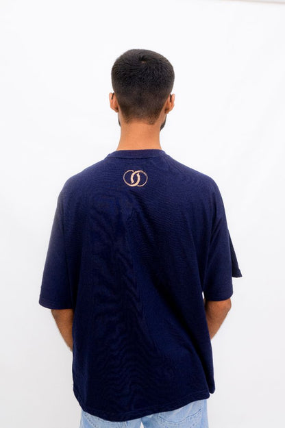 Navy Blue Baggy Shirt